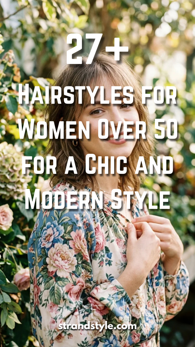27 Hairstyles for Women Over 50 for a Chic and Modern Style