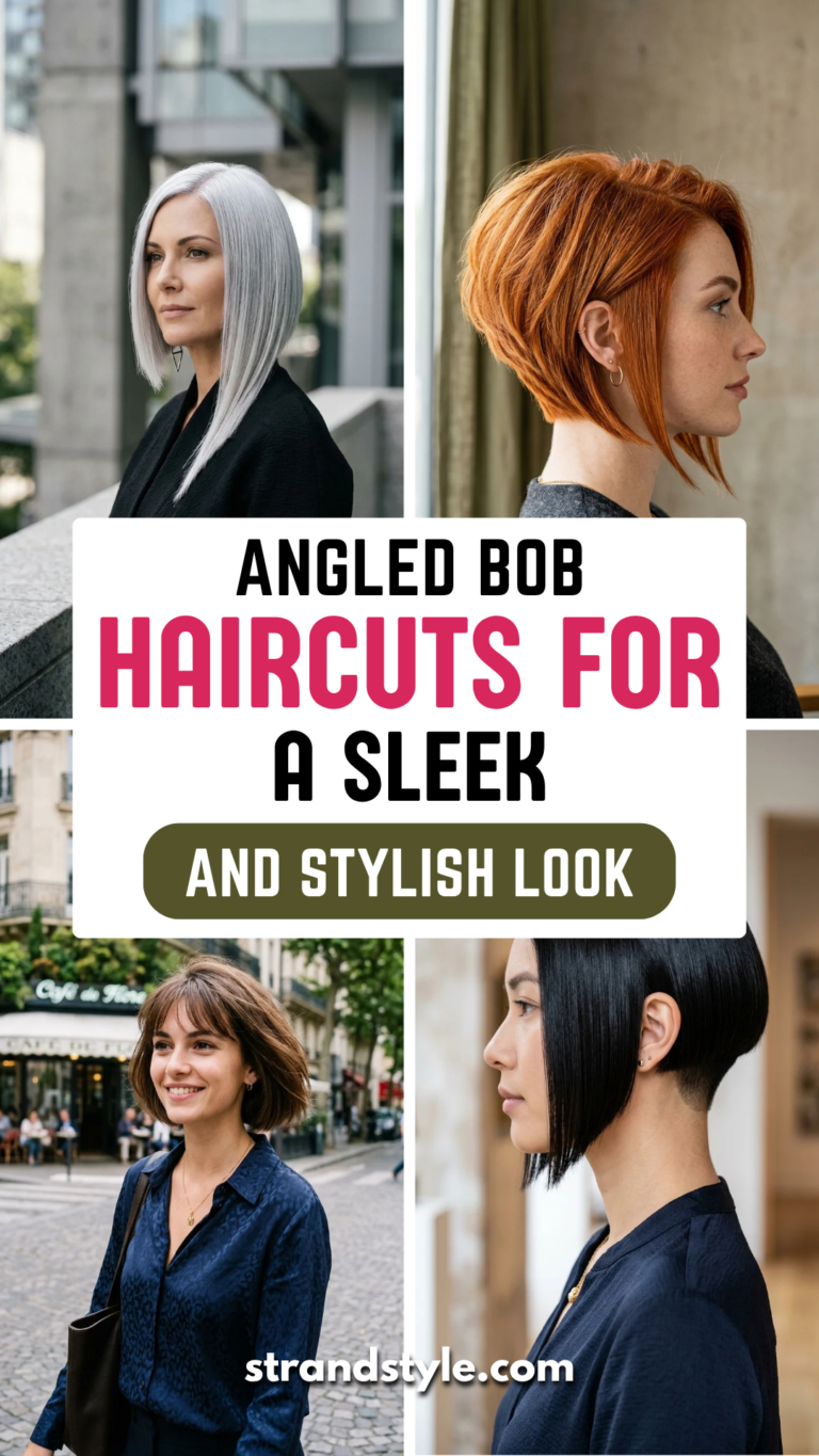 14 Angled Bob Haircuts for a Sleek and Stylish Look