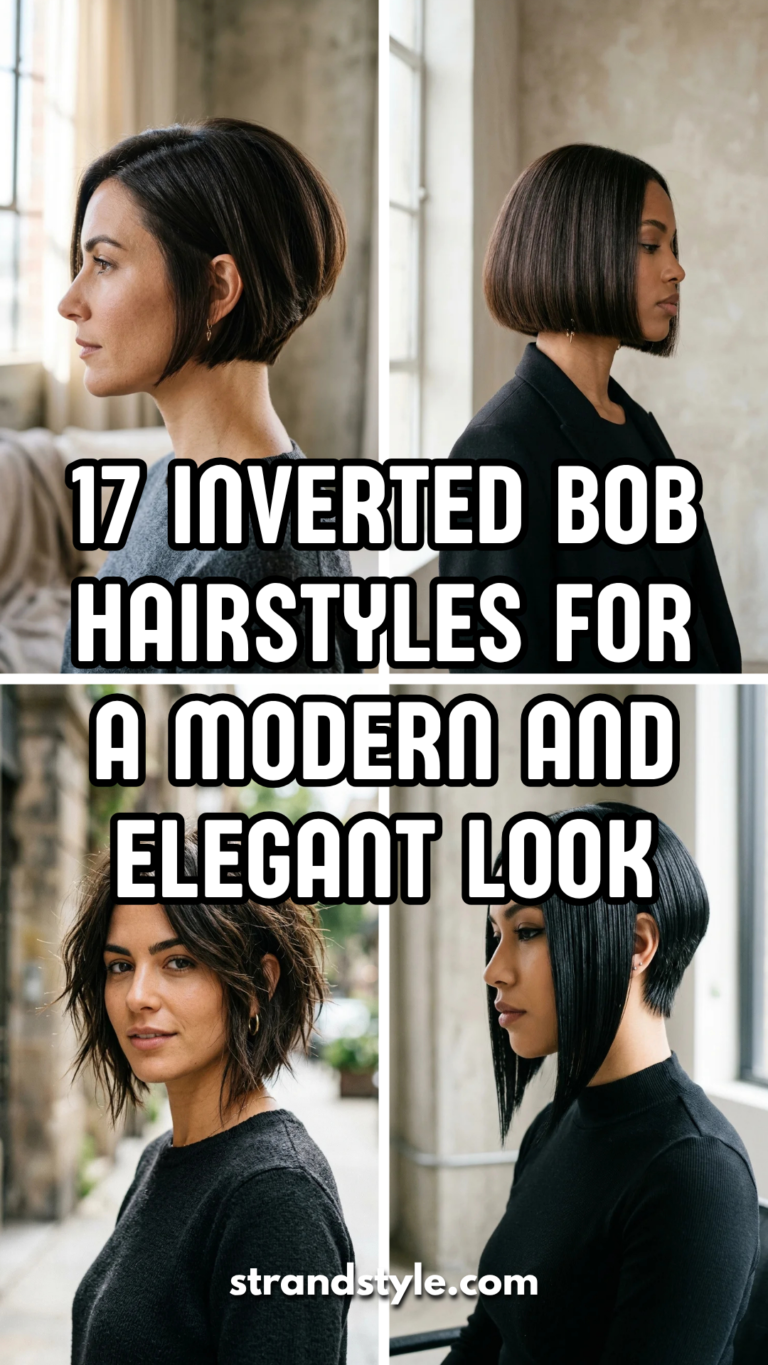 17 Inverted Bob Hairstyles for a Modern and Elegant Look