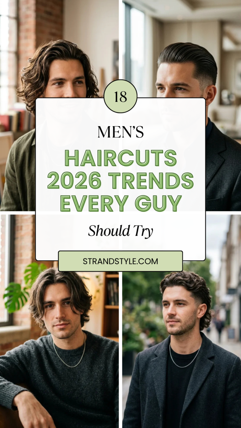 18 Men’s Haircuts 2026 Trends Every Guy Should Try