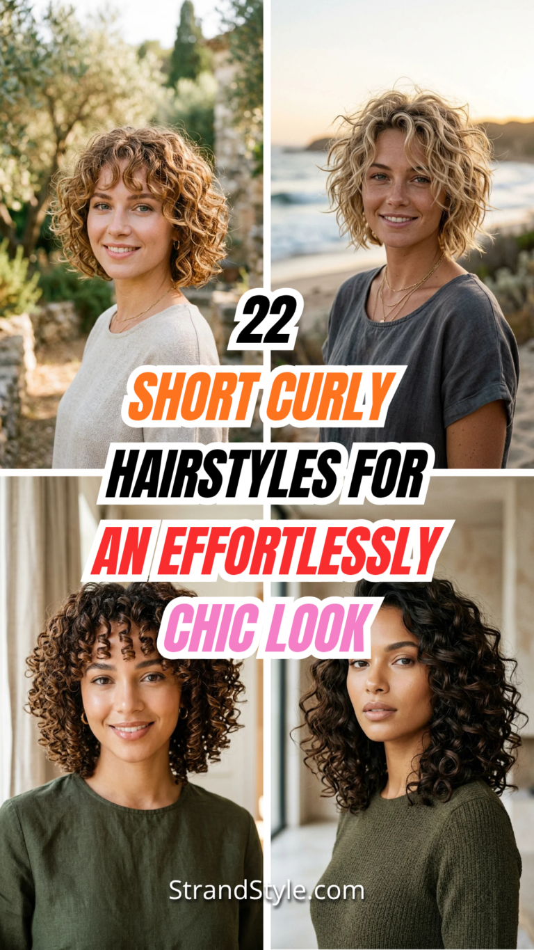 22 Short Curly Hairstyles for an Effortlessly Chic Look