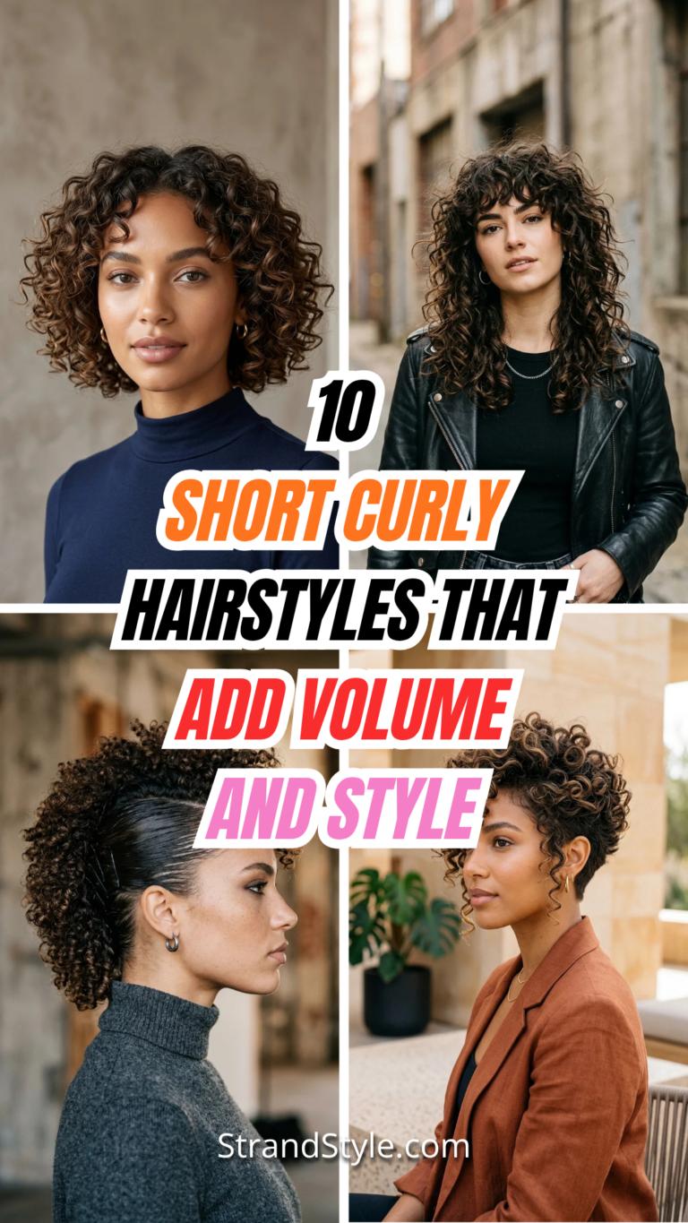 10 Short Curly Hairstyles That Add Volume and Style