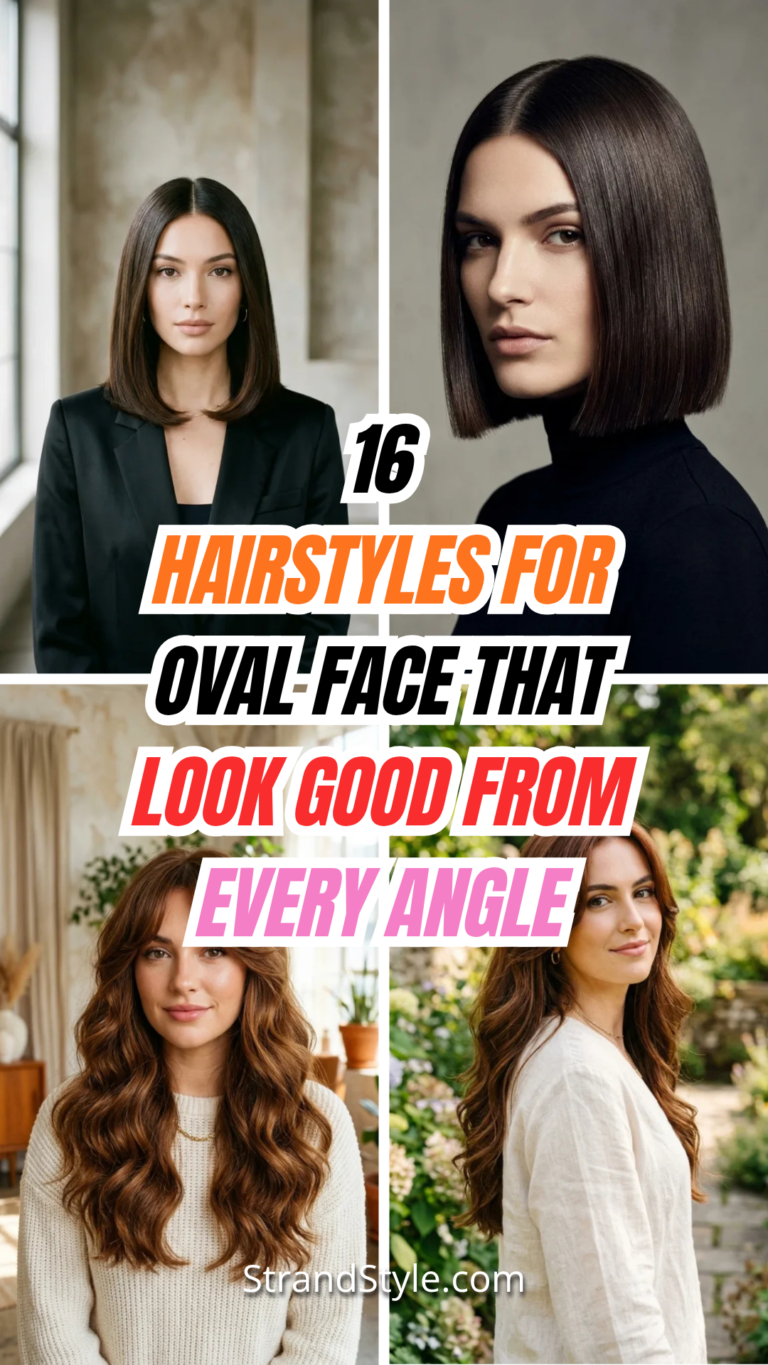 16 Hairstyles for Oval Face That Look Good from Every Angle