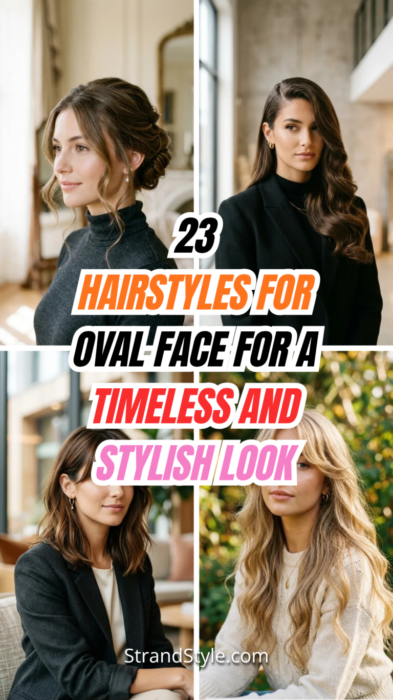 23 Hairstyles for Oval Face for a Timeless and Stylish Look