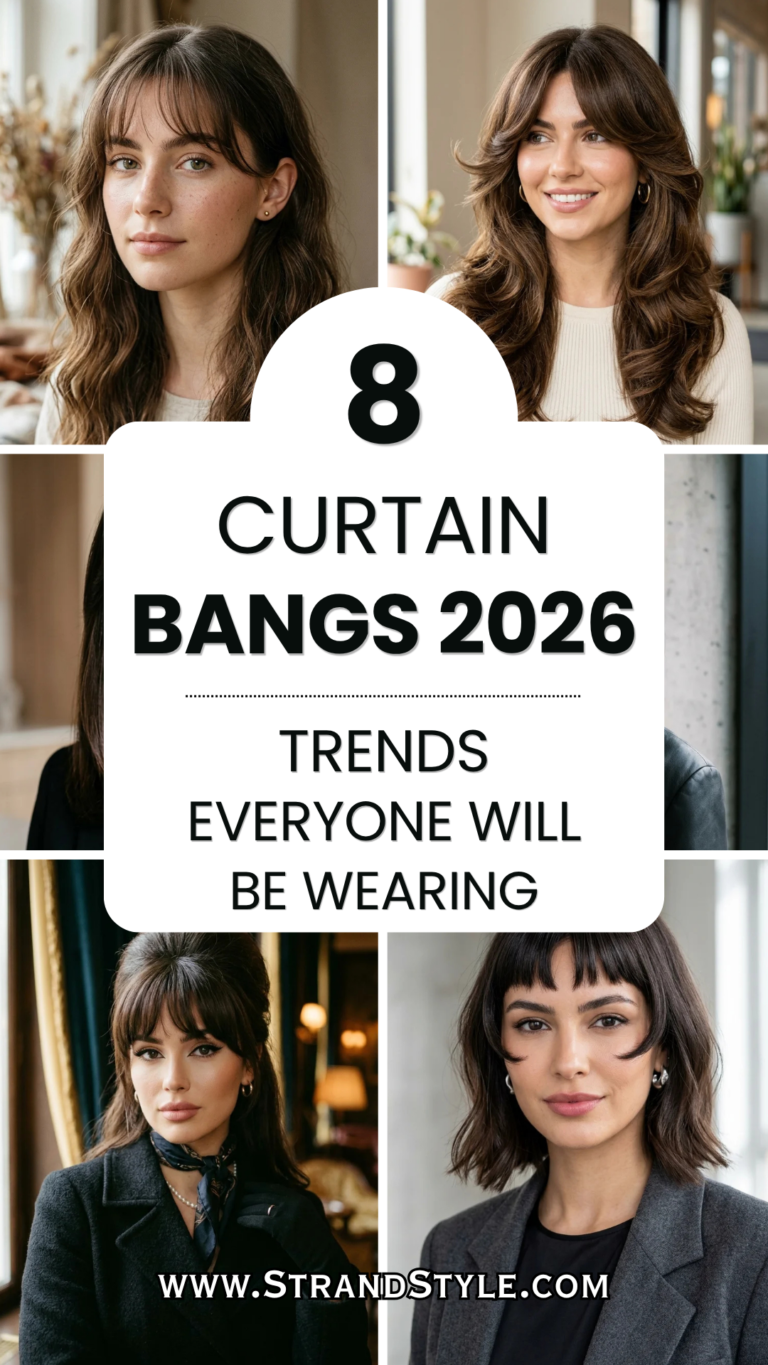 8 Curtain Bangs 2026 Trends Everyone Will Be Wearing
