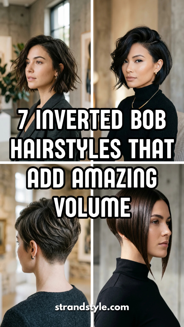 7 Inverted Bob Hairstyles That Add Amazing Volume