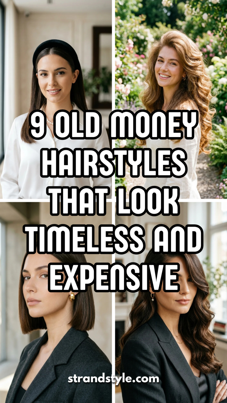 9 Old Money Hairstyles That Look Timeless and Expensive