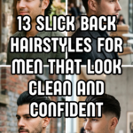 13 Slick Back Hairstyles for Men That Look Clean and Confident