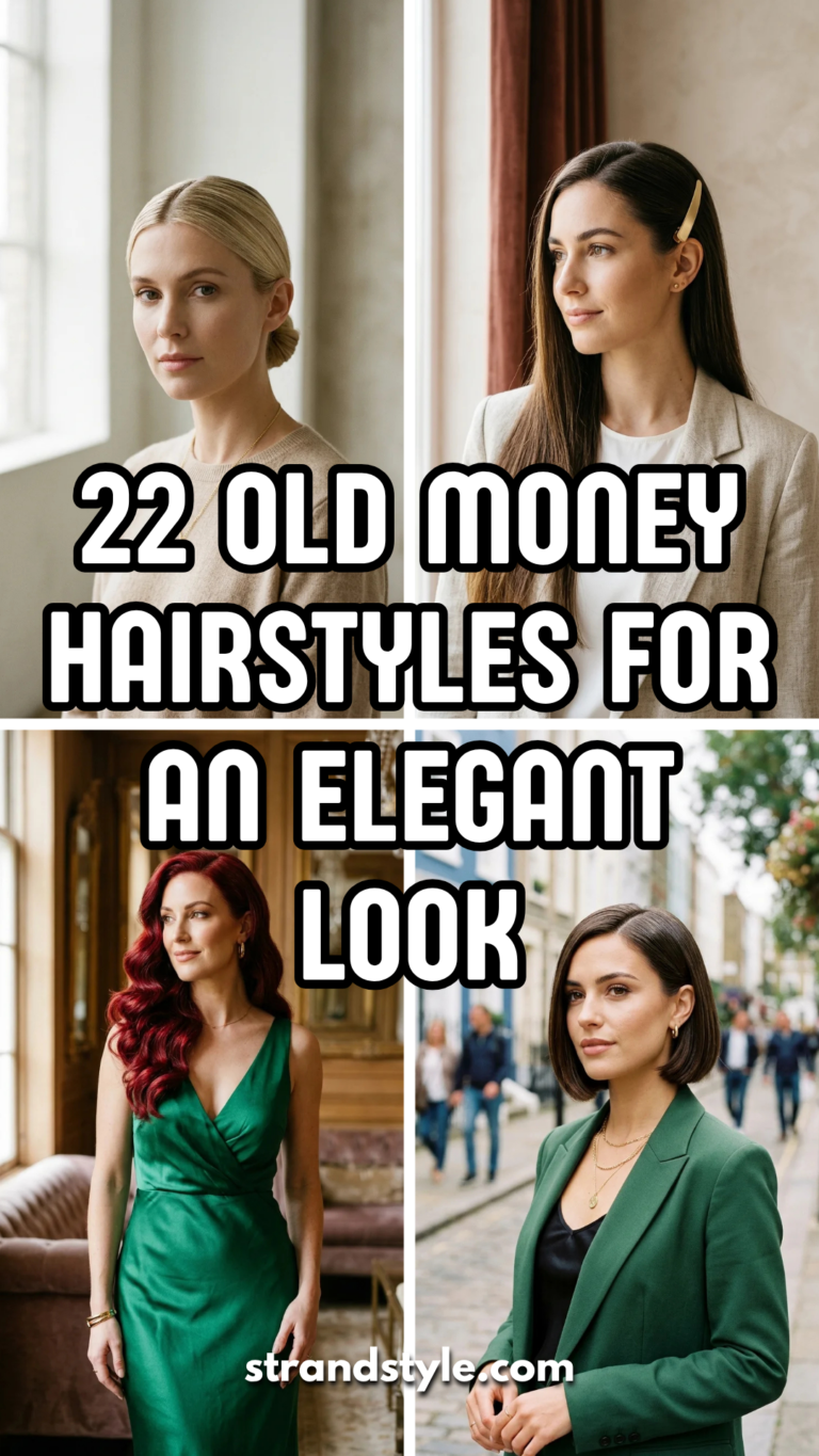 22 Old Money Hairstyles for an Elegant Look
