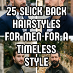 25 Slick Back Hairstyles for Men for a Timeless Style