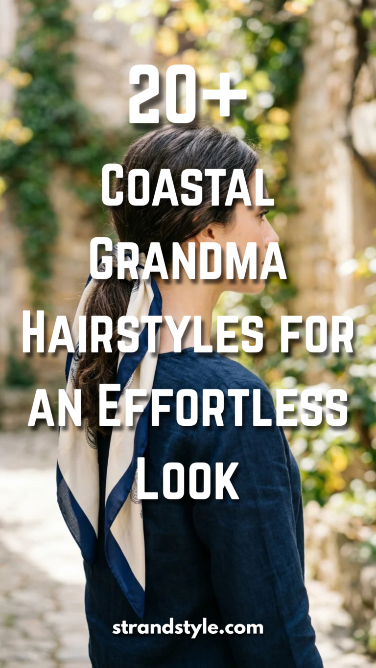 20 Coastal Grandma Hairstyles for an Effortless Look