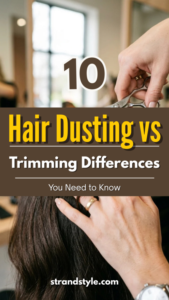 10 Hair Dusting vs. Trimming Differences You Need to Know
