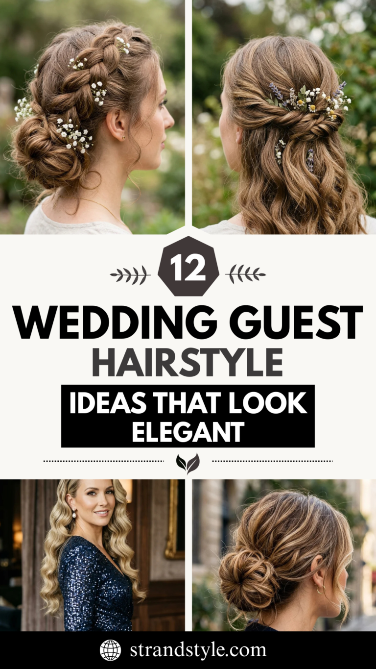 12 Wedding Guest Hairstyle Ideas That Look Elegant