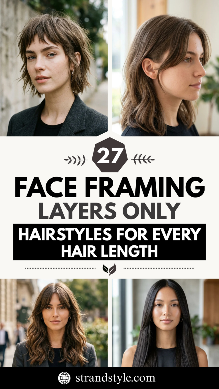 27 Face-Framing Layers Only Hairstyles for Every Hair Length