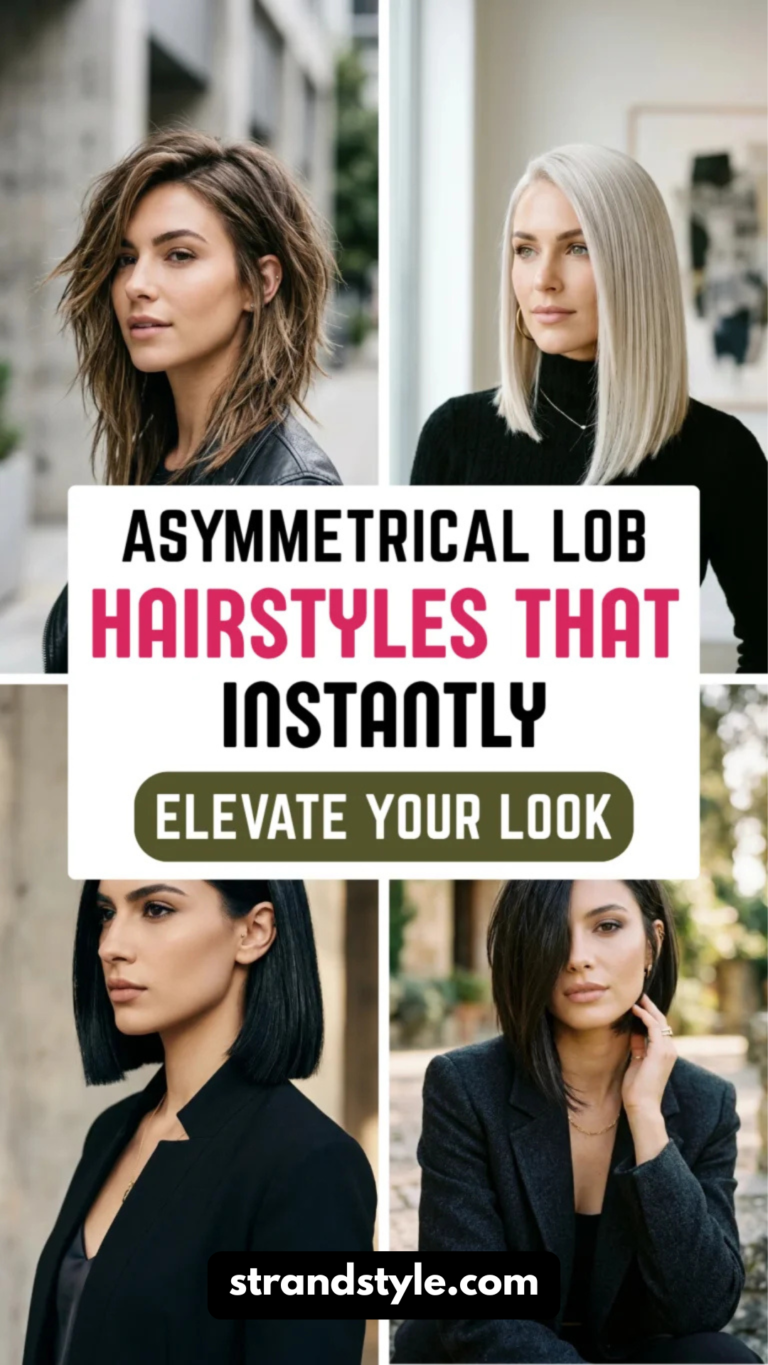8 Asymmetrical Lob Hairstyles That Instantly Elevate Your Look