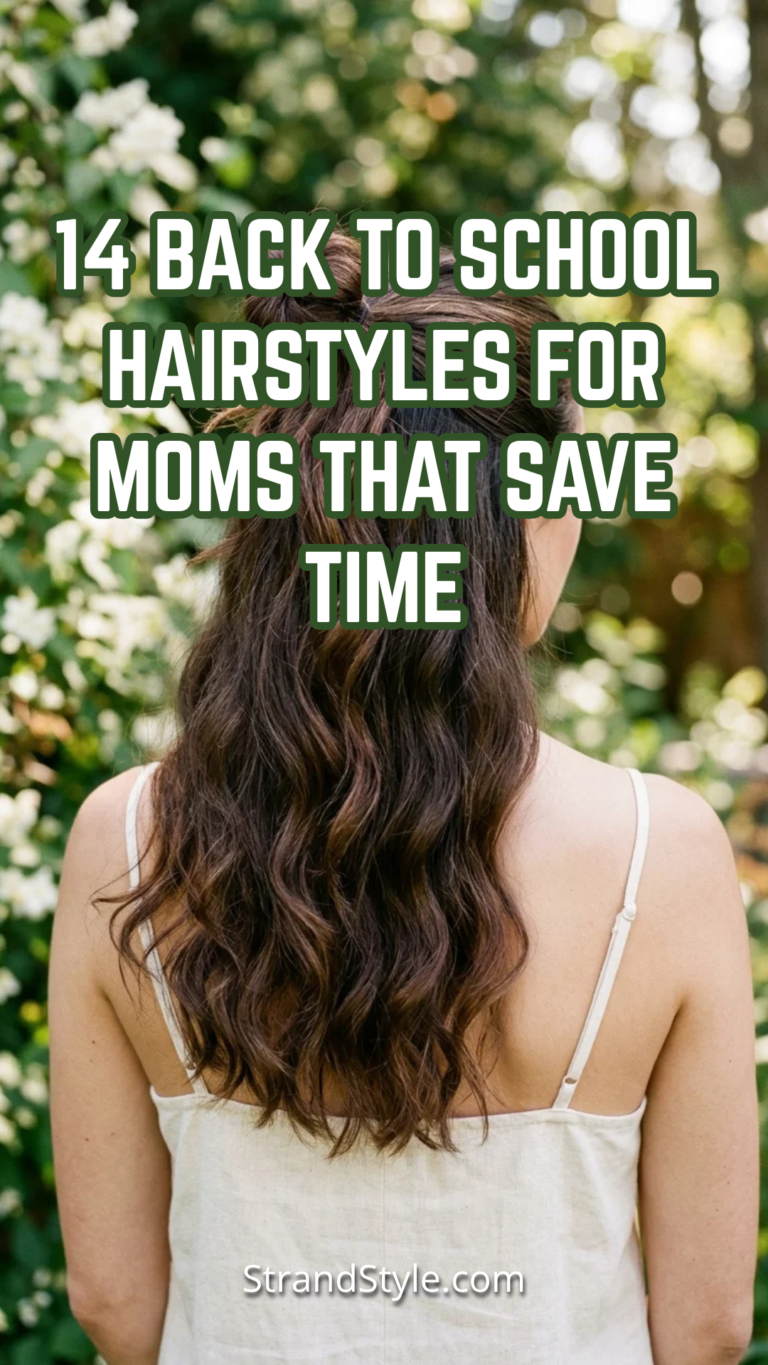 14 Back to School Hairstyles for Moms That Save Time