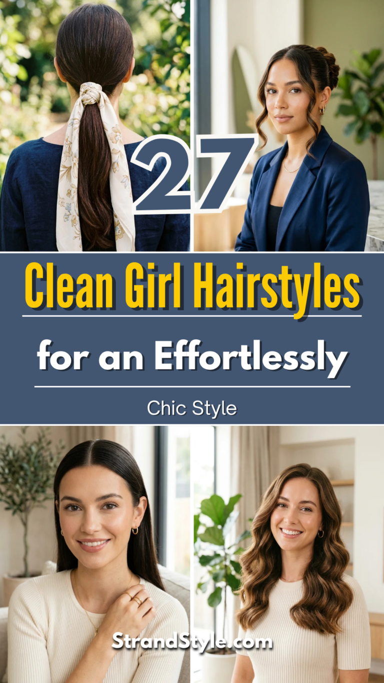 27 Clean Girl Hairstyles for an Effortlessly Chic Style