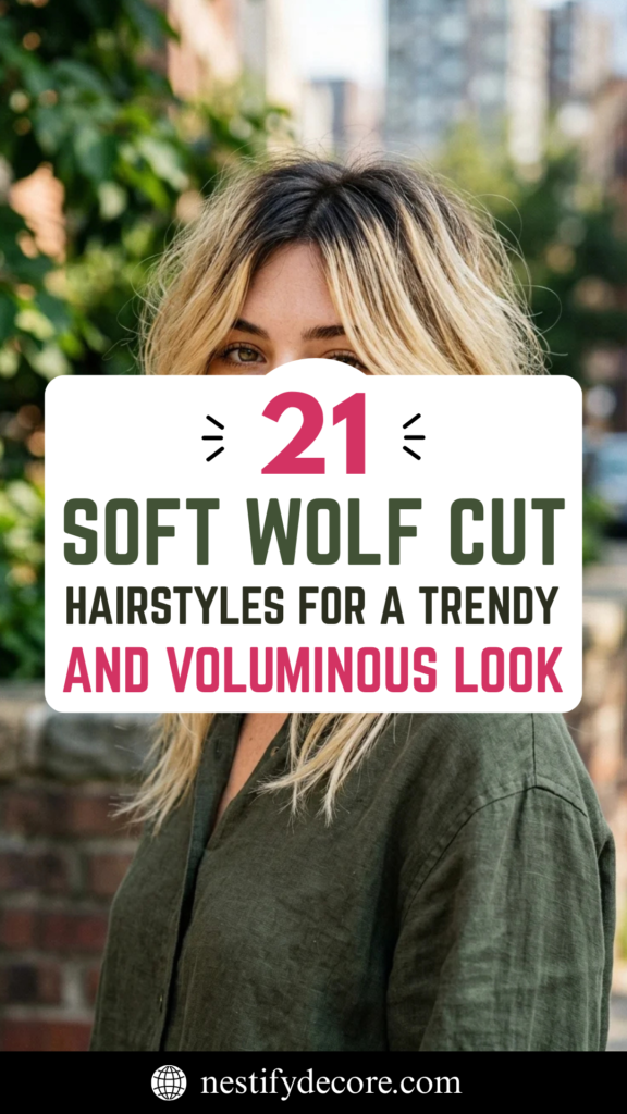 21 Soft Wolf Cut Hairstyles for a Trendy and Voluminous Look