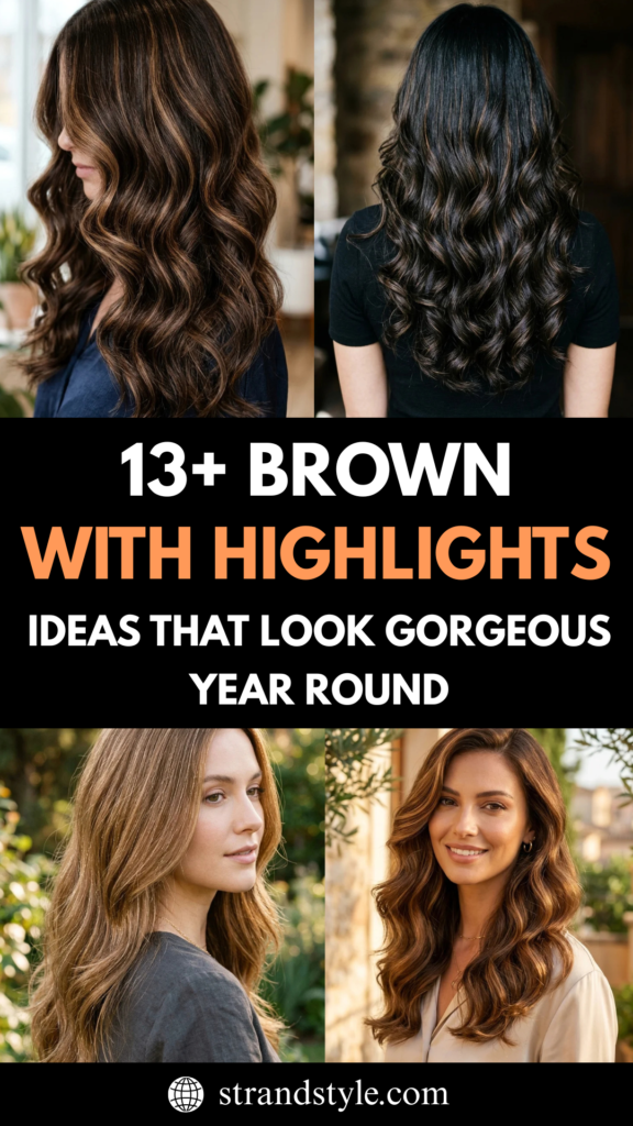 13 Brown Hair with Highlights Ideas That Look Gorgeous Year-Round