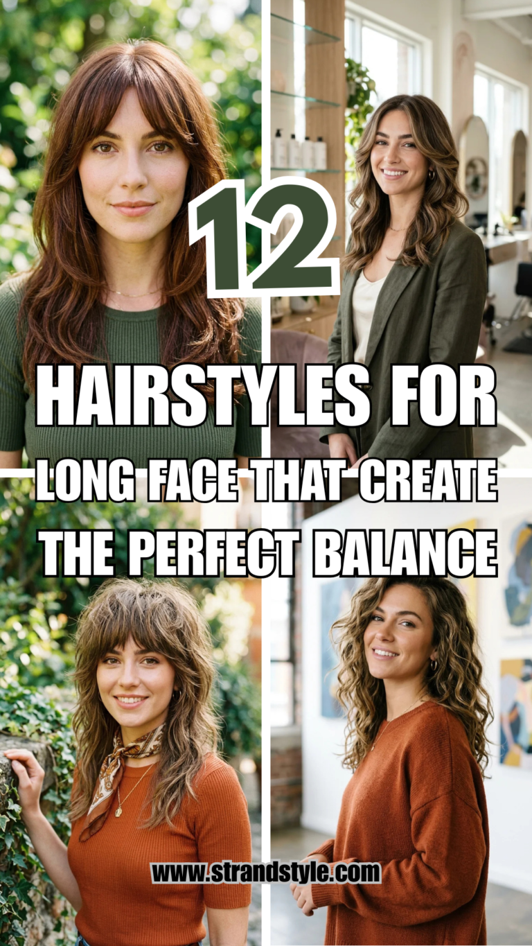 12 Hairstyles for Long Face That Create the Perfect Balance