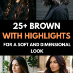 25 Brown Hair with Highlights for a Soft and Dimensional Look