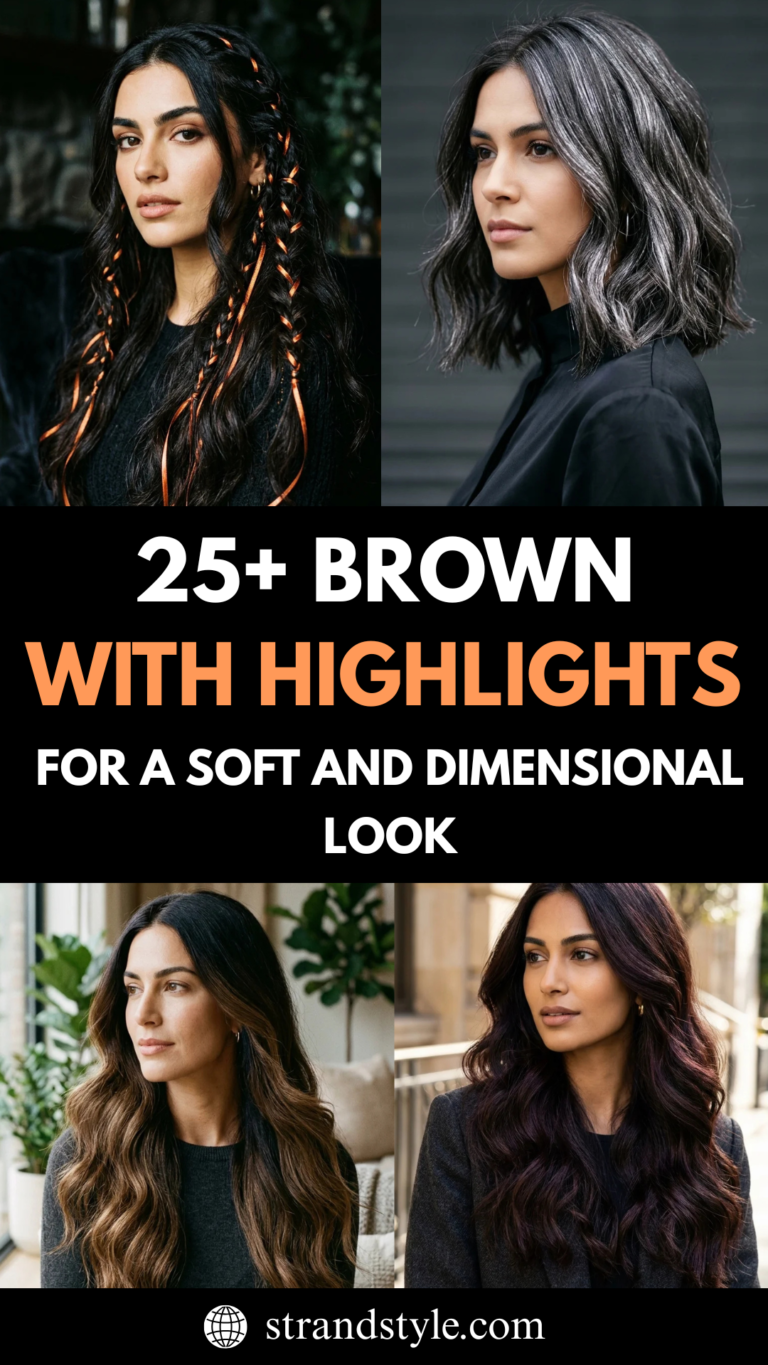 25 Brown Hair with Highlights for a Soft and Dimensional Look