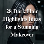 28 Dark Hair Highlights Ideas for a Stunning Makeover