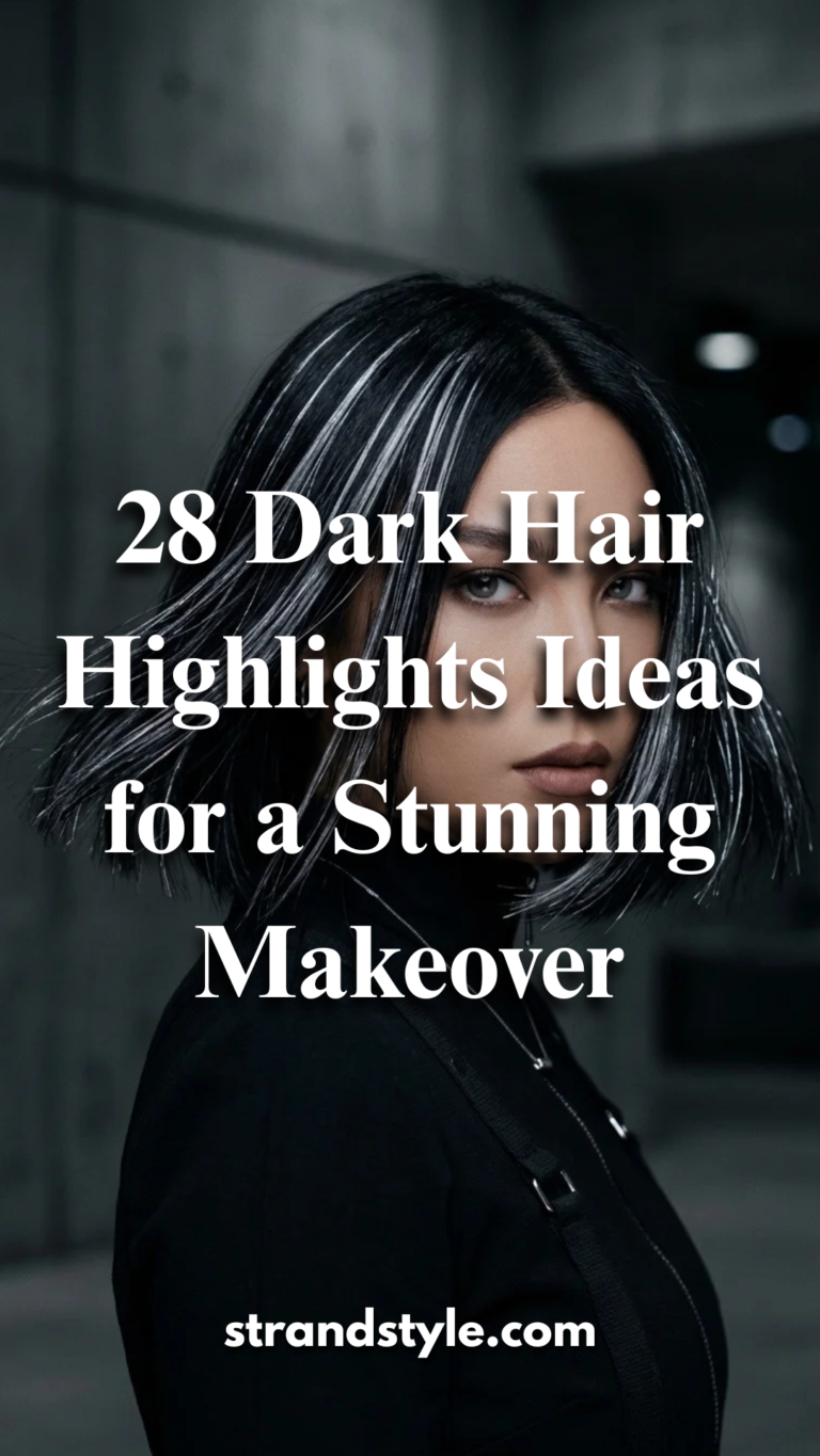28 Dark Hair Highlights Ideas for a Stunning Makeover