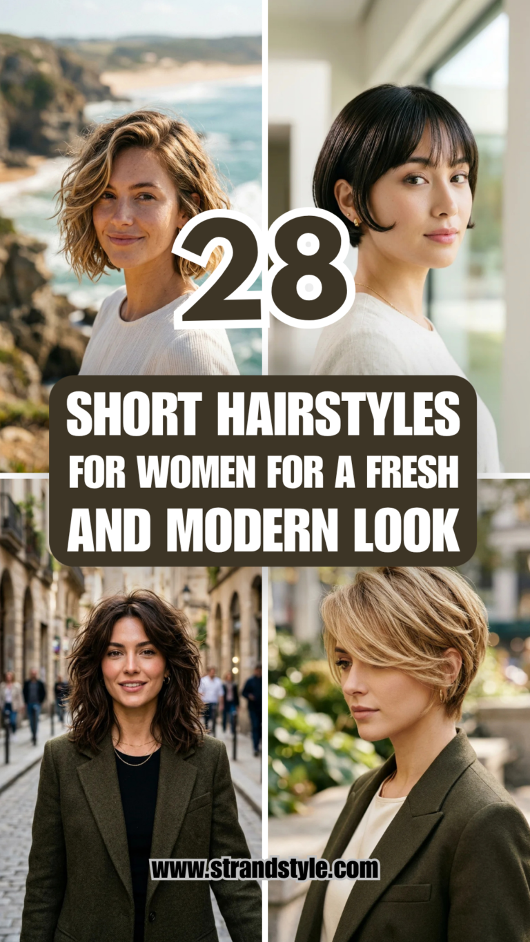 28 Short Hairstyles for Women for a Fresh and Modern Look