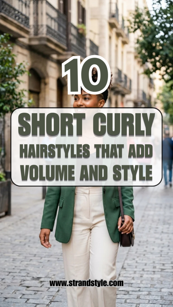10 Short Curly Hairstyles That Add Volume and Style