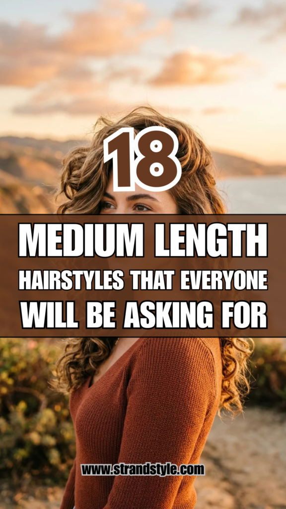 18 Medium Length Hairstyles That Everyone Will Be Asking For