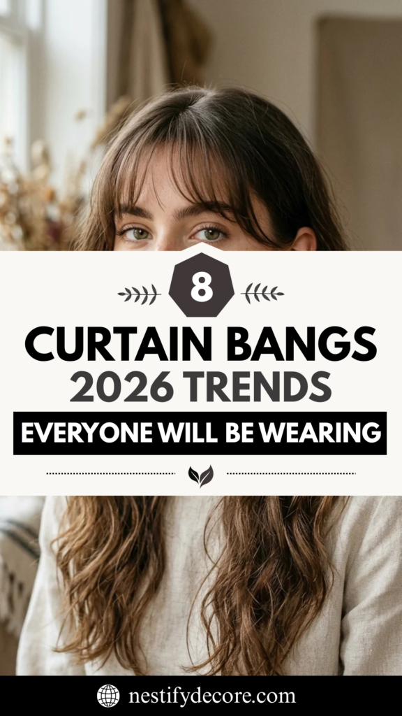 8 Curtain Bangs 2026 Trends Everyone Will Be Wearing