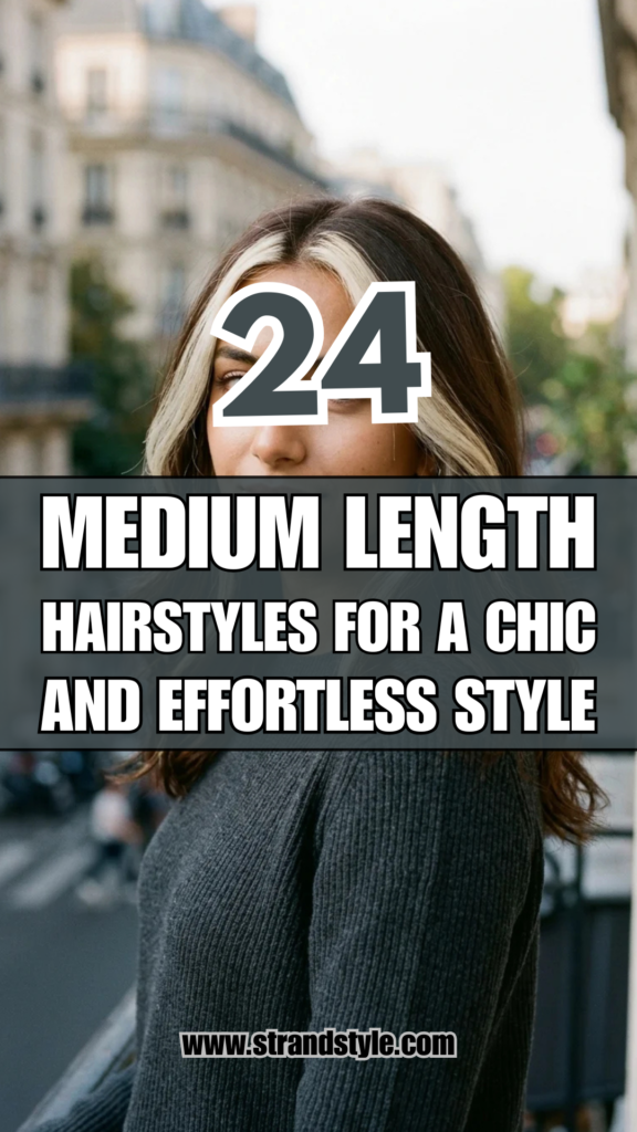 24 Medium Length Hairstyles for a Chic and Effortless Style