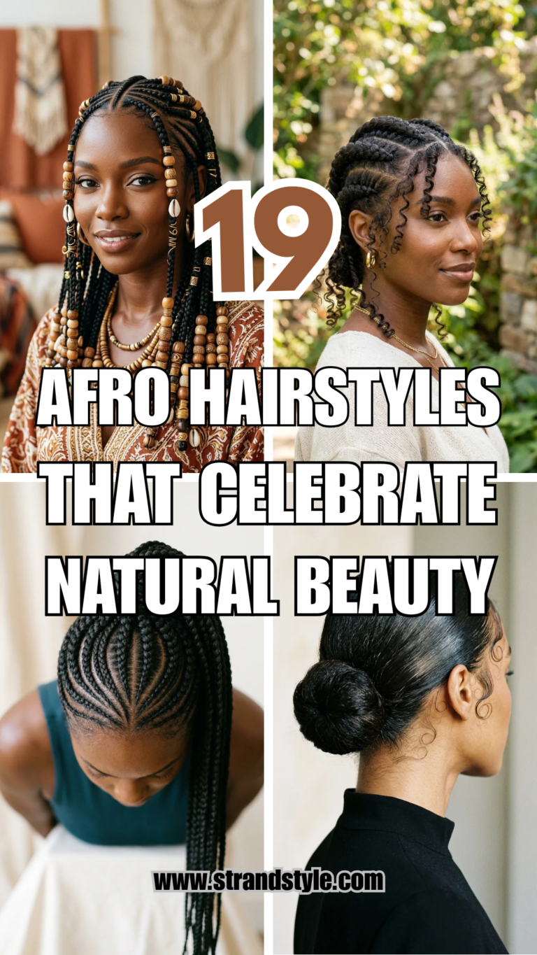 19 Afro Hairstyles That Celebrate Natural Beauty