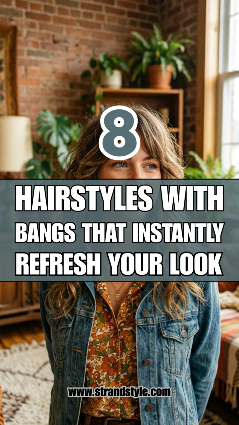 8 Hairstyles with Bangs That Instantly Refresh Your Look
