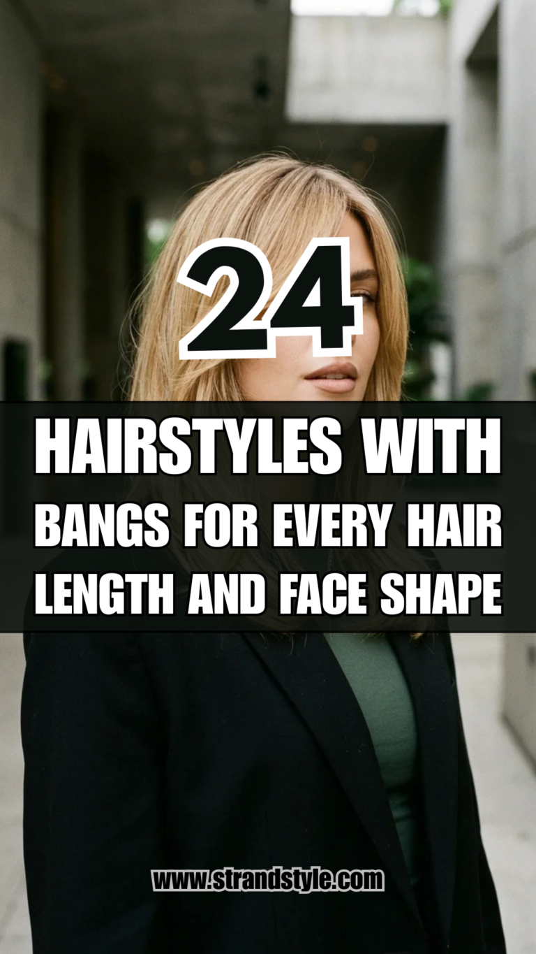 24 Hairstyles with Bangs for Every Hair Length and Face Shape