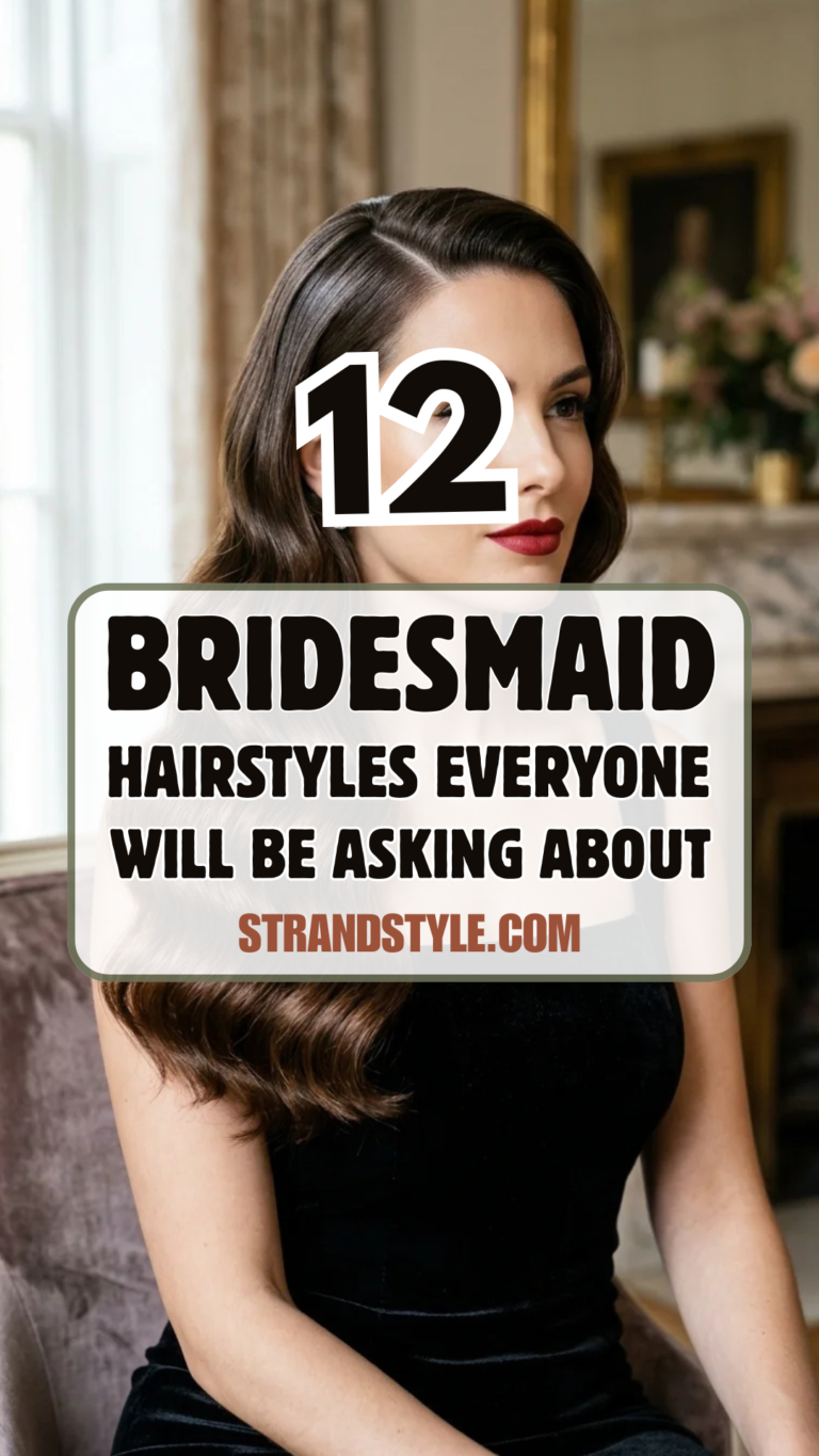 12 Bridesmaid Hairstyles Everyone Will Be Asking About