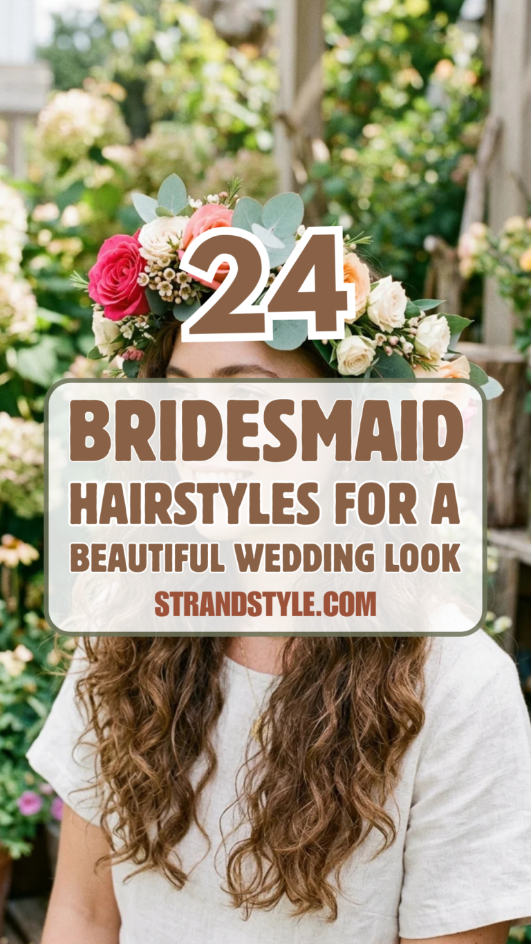 24 Bridesmaid Hairstyles for a Beautiful Wedding Look