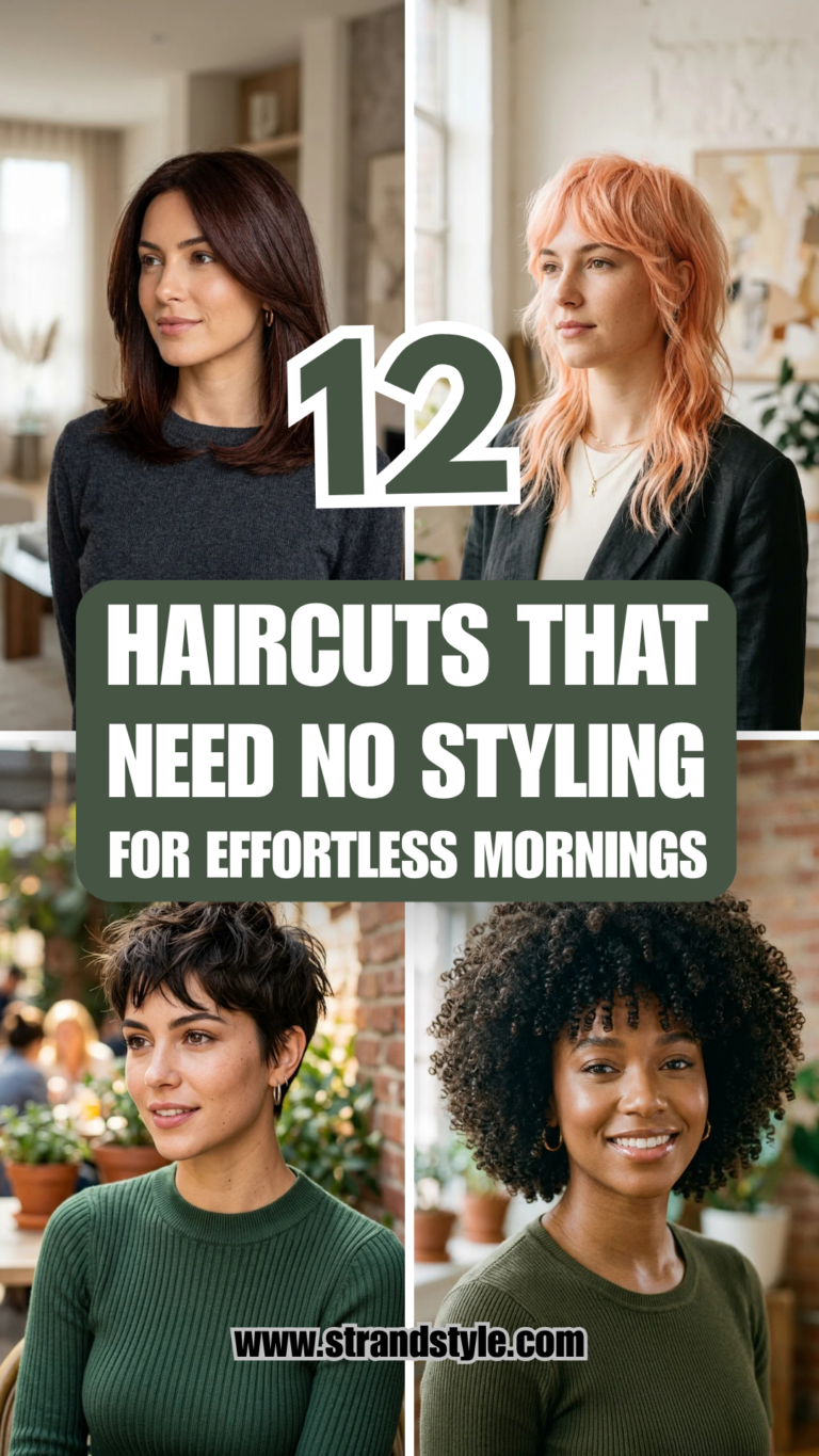 12 Haircuts That Need No Styling for Effortless Mornings