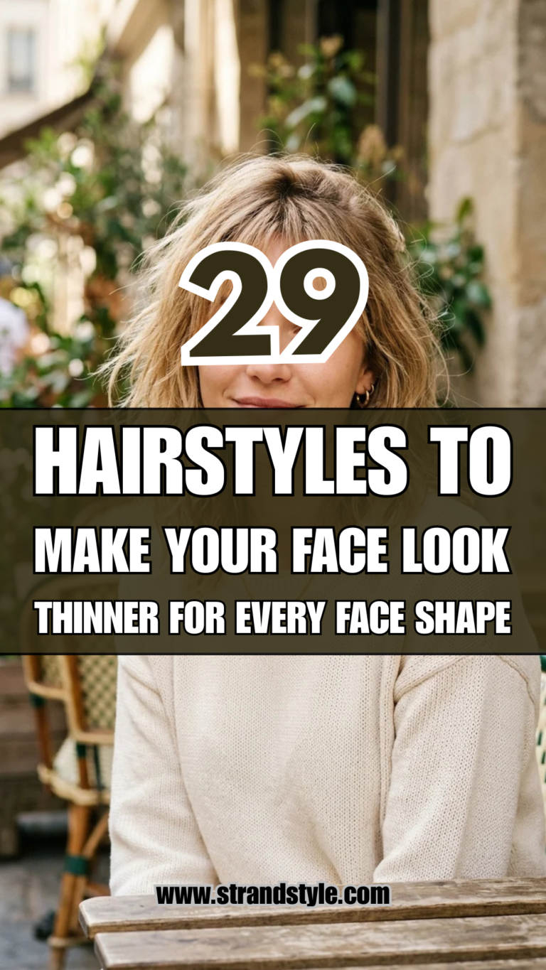 29 Hairstyles to Make Your Face Look Thinner for Every Face Shape