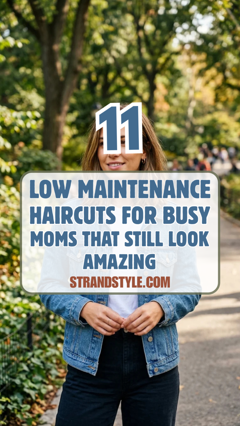 11 Low Maintenance Haircuts for Busy Moms That Still Look Amazing