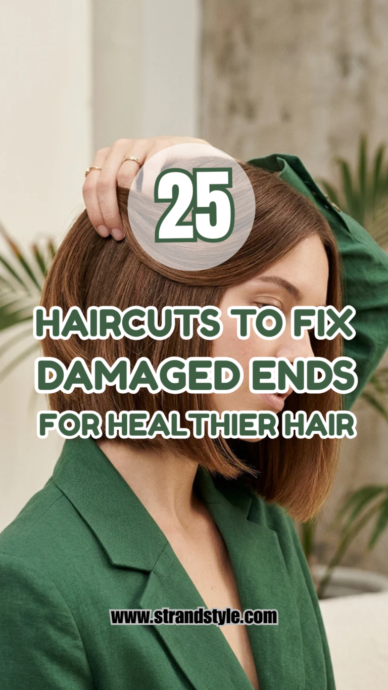 25 Haircuts to Fix Damaged Ends for Healthier Hair