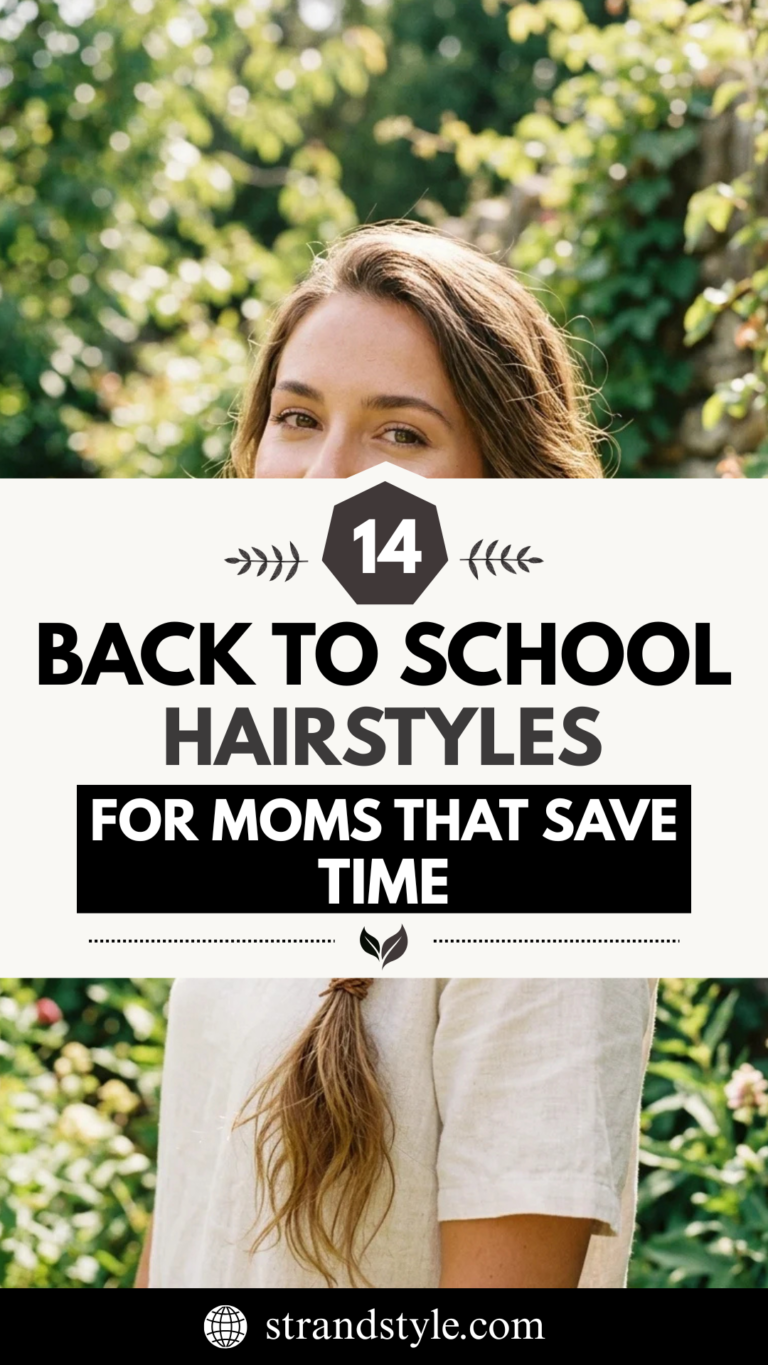 14 Back to School Hairstyles for Moms That Save Time