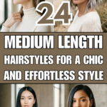 24 Medium Length Hairstyles for a Chic and Effortless Style