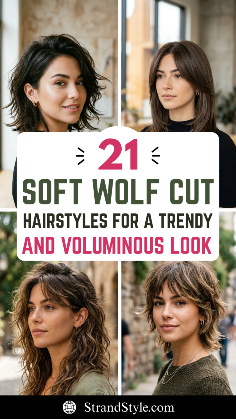 21 Soft Wolf Cut Hairstyles for a Trendy and Voluminous Look