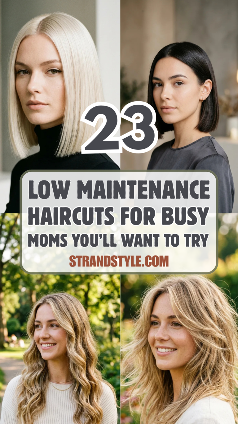23 Low Maintenance Haircuts for Busy Moms You’ll Want to Try